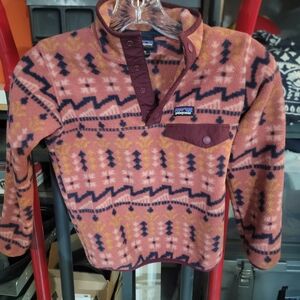 Patagonia Patterned Fleece Pullover